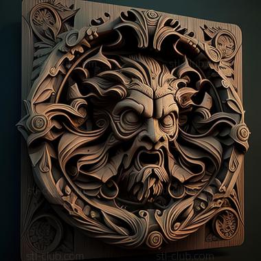 3D модель Игра святой эллион (STL)